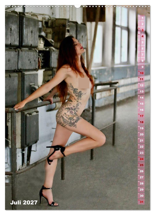 Beauty Tattoo Girls (CALVENDO Premium Wandkalender 2027)