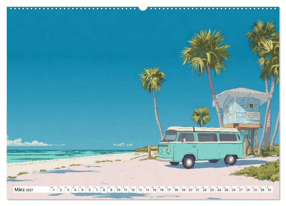 Endloser Sommer (CALVENDO Premium Wandkalender 2027)