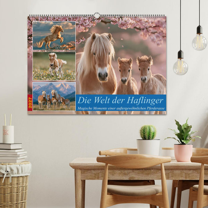 Die Welt der Haflinger (CALVENDO Wandkalender 2027)