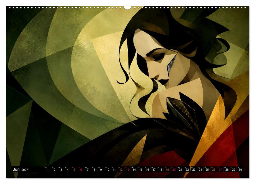 Fantasieporträts zwischen Traum und Wirklichkeit (CALVENDO Premium Wandkalender 2027)