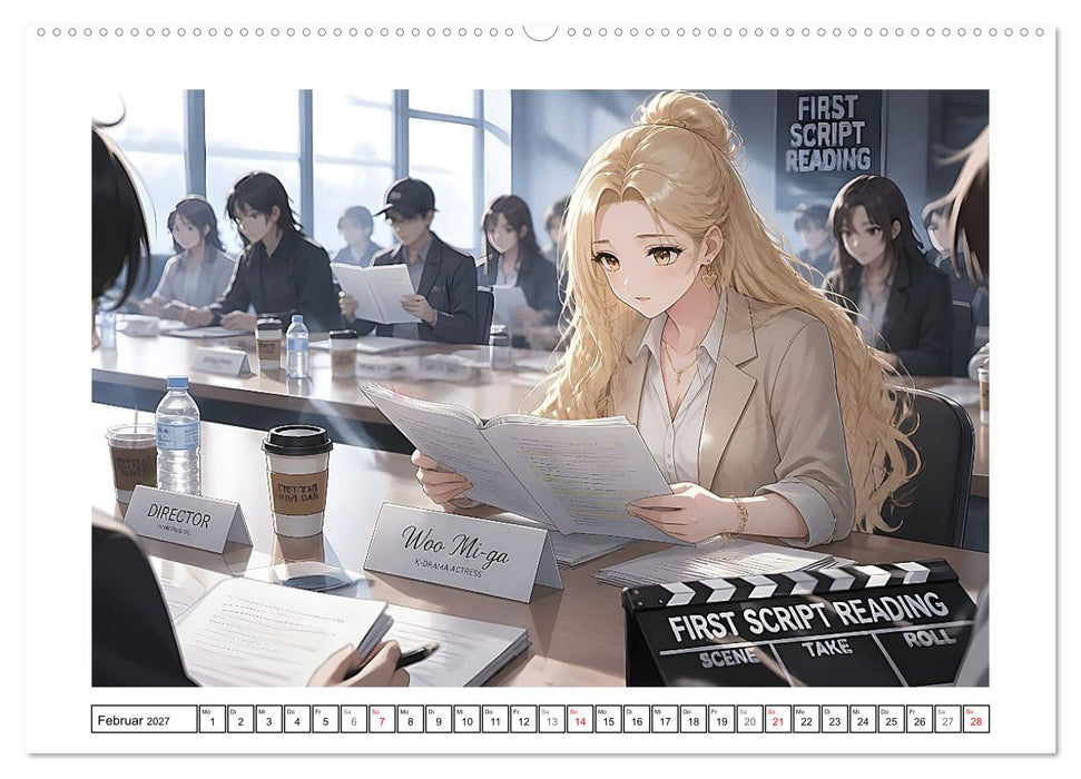 Ein K-Drama Sternchen hebt ab (CALVENDO Premium Wandkalender 2027)