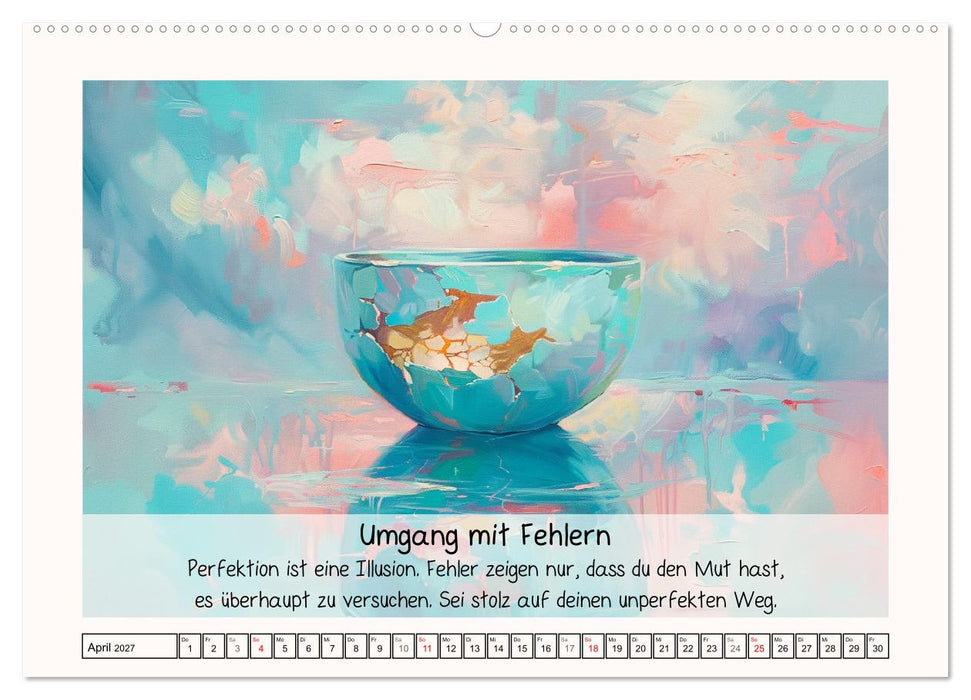 Chill mal wieder. Dein visuelles Mindset-Update (CALVENDO Wandkalender 2027)