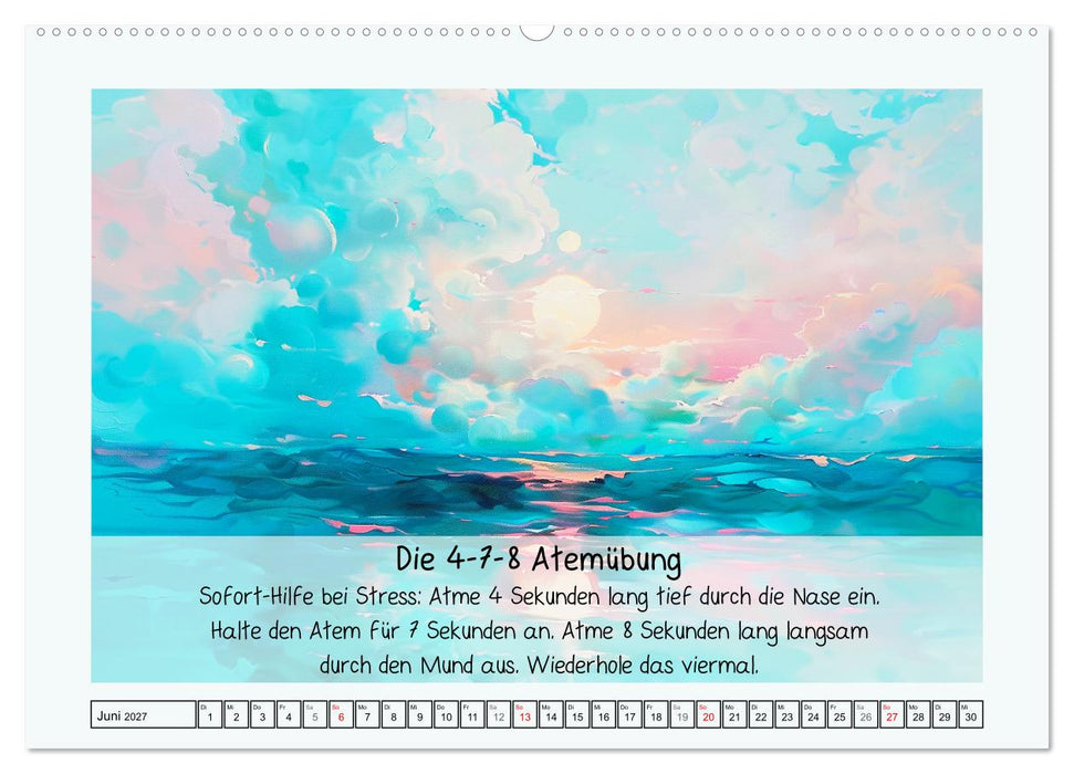 Chill mal wieder. Dein visuelles Mindset-Update (CALVENDO Wandkalender 2027)