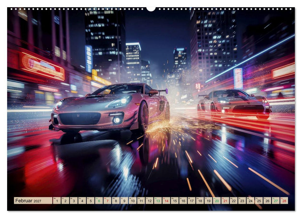 Rennsport - Extrem (CALVENDO Premium Wandkalender 2027)