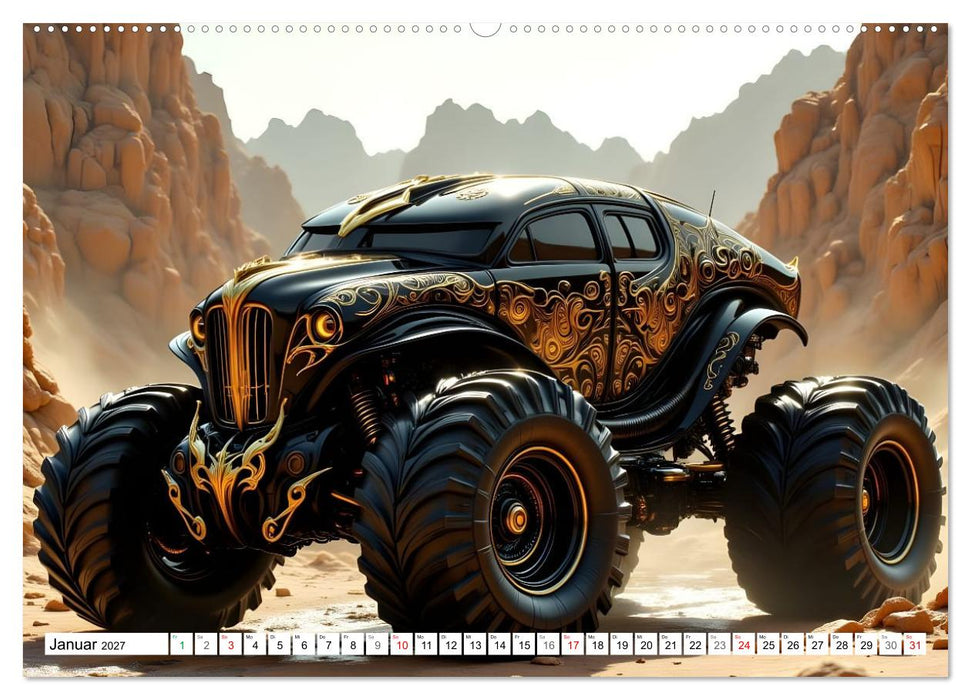 Schwarze Kolosse (CALVENDO Premium Wandkalender 2027)