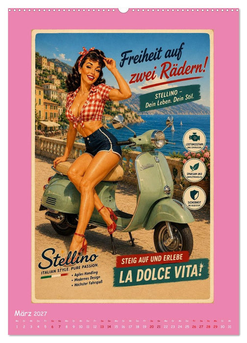 Retro-Reklame (CALVENDO Premium Wandkalender 2027)
