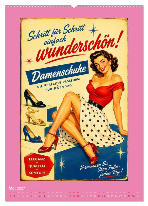 Retro-Reklame (CALVENDO Premium Wandkalender 2027)