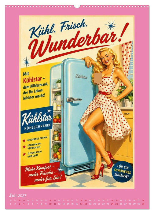 Retro-Reklame (CALVENDO Premium Wandkalender 2027)