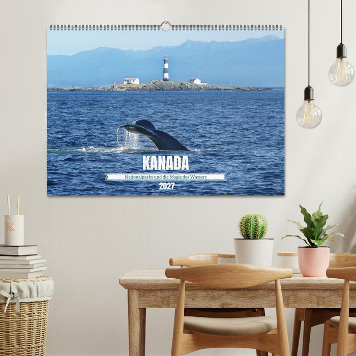 Kanada Nationalparks und die Magie des Wassers (CALVENDO Wandkalender 2027)