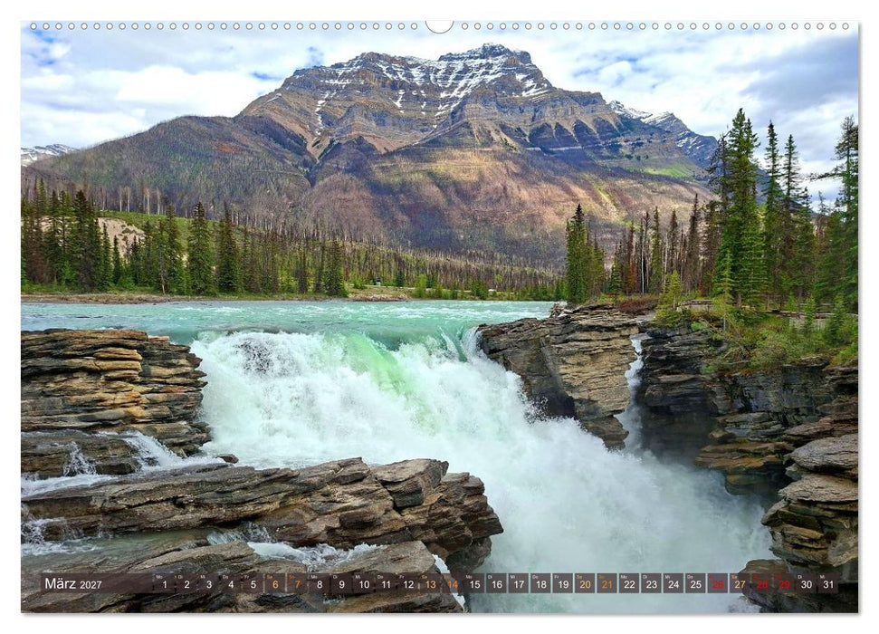 Kanada Nationalparks und die Magie des Wassers (CALVENDO Wandkalender 2027)