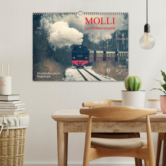 Molli- Mecklenburgische Bäderbahn (CALVENDO Wandkalender 2027)