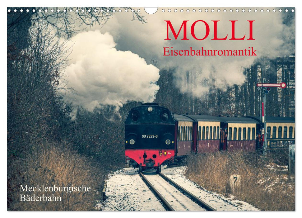 Molli- Mecklenburgische Bäderbahn (CALVENDO Wandkalender 2027)