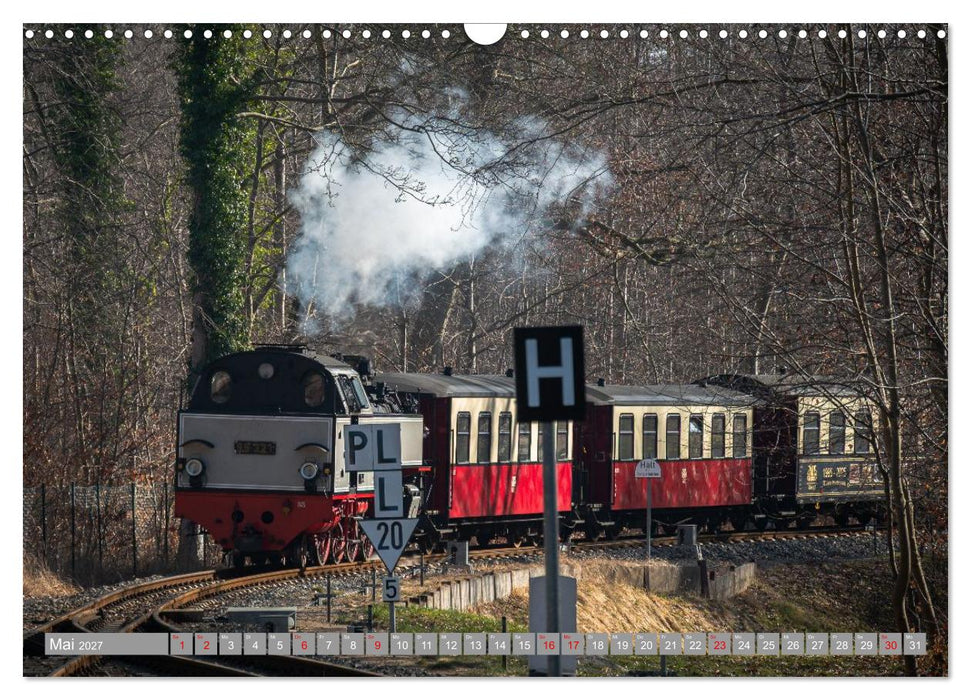 Molli- Mecklenburgische Bäderbahn (CALVENDO Wandkalender 2027)