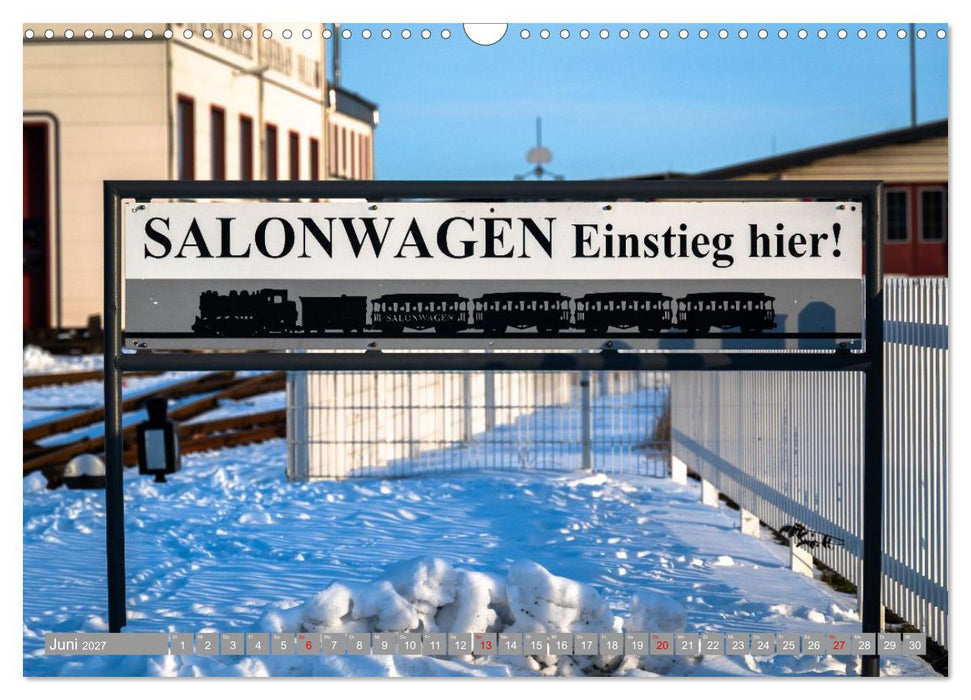 Molli- Mecklenburgische Bäderbahn (CALVENDO Wandkalender 2027)