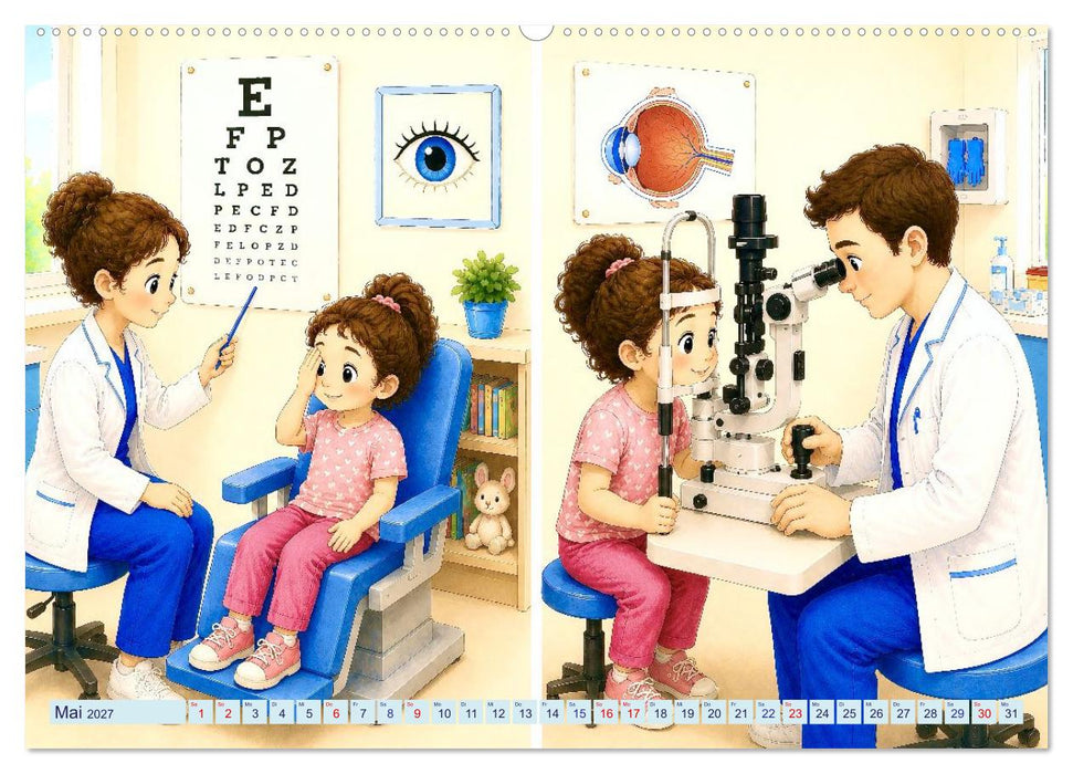Im Kinderkrankenhaus (CALVENDO Premium Wandkalender 2027)