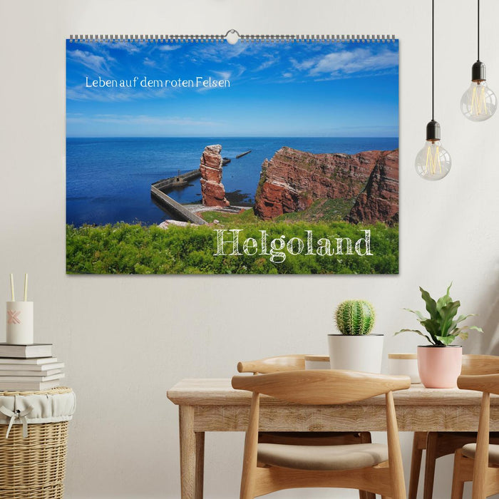 Leben auf dem roten Felsen Helgoland (CALVENDO Wandkalender 2027)