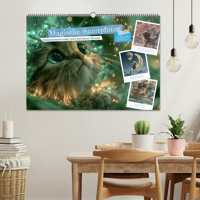 Magische Samtpfoten (CALVENDO Wandkalender 2027)