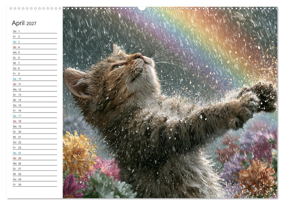 Magische Samtpfoten (CALVENDO Wandkalender 2027)