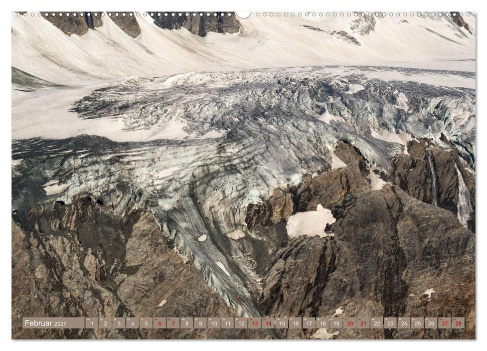 Bergauf ins Paradies am Großglockner - Gipfelblicke und Murmeltierpfiffe (CALVENDO Premium Wandkalender 2027)