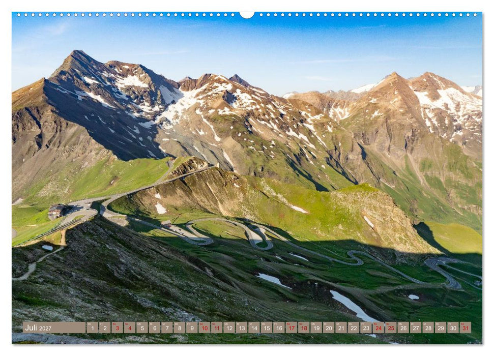 Bergauf ins Paradies am Großglockner - Gipfelblicke und Murmeltierpfiffe (CALVENDO Premium Wandkalender 2027)