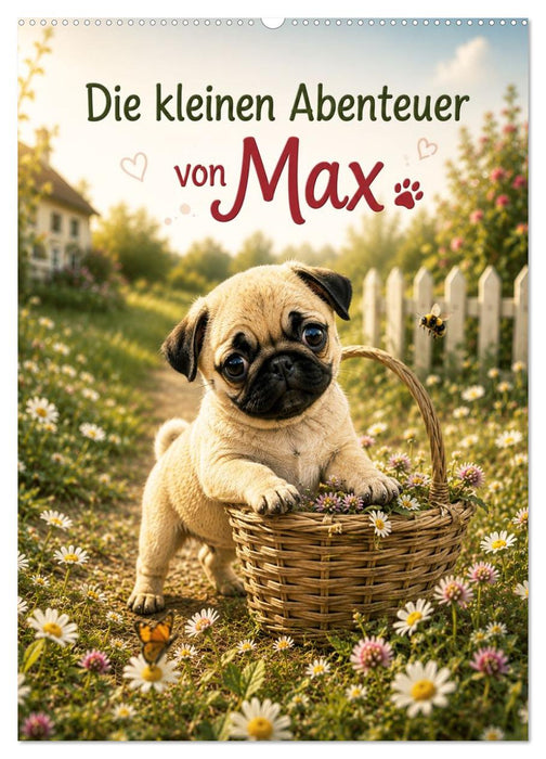 Die kleinen Abenteuer von Max (CALVENDO Wandkalender 2027)