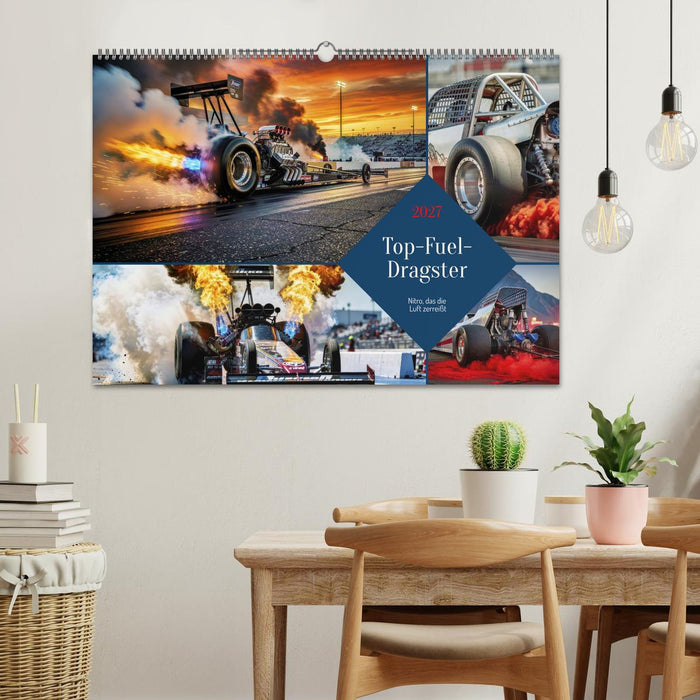 Top-Fuel-Dragster (CALVENDO Wandkalender 2027)