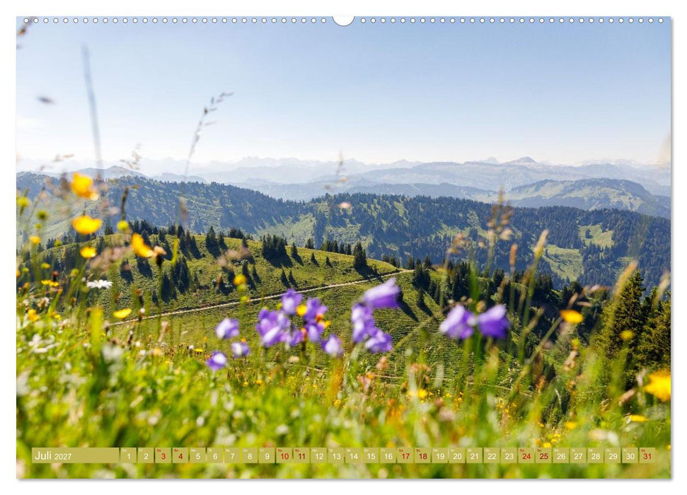 Facetten des Allgäus. Landschaften und Orte zum Verlieben (CALVENDO Premium Wandkalender 2027)