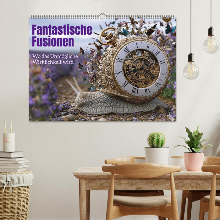 Fantastische Fusionen. Wo das Unmögliche Wirklichkeit wird (CALVENDO Wandkalender 2027)