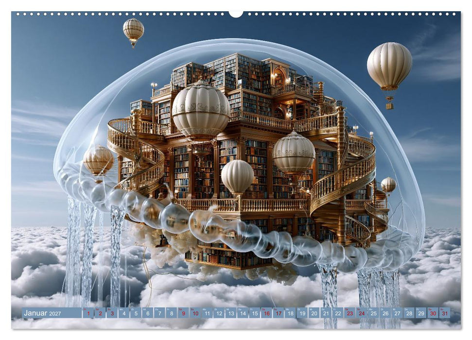 Fantastische Fusionen. Wo das Unmögliche Wirklichkeit wird (CALVENDO Wandkalender 2027)