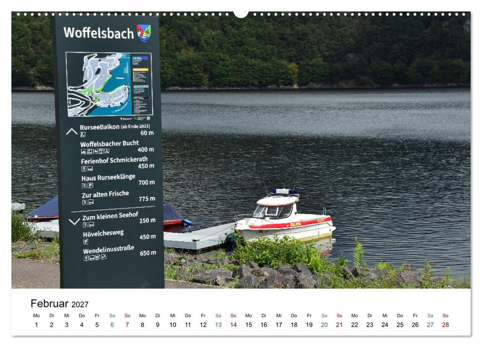 Leben am Rursee (CALVENDO Premium Wandkalender 2027)