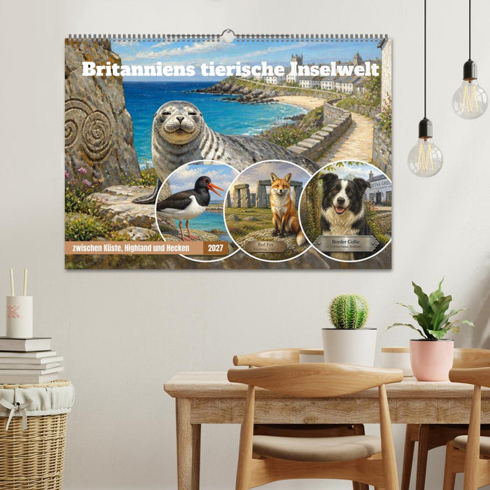 Britanniens tierische Inselwelt (CALVENDO Wandkalender 2027)