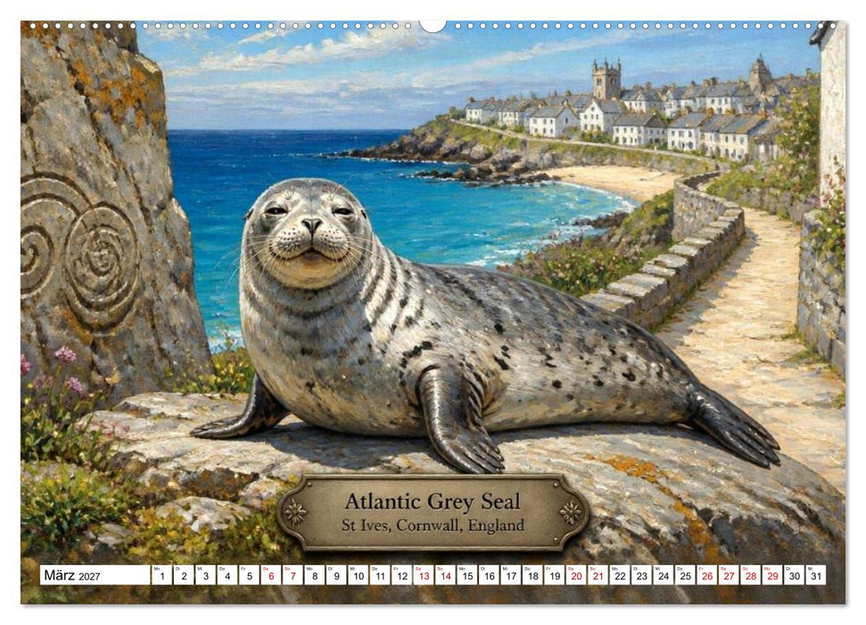 Britanniens tierische Inselwelt (CALVENDO Wandkalender 2027)