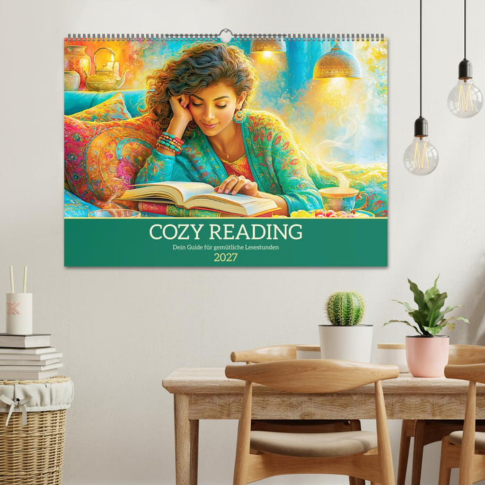 Cozy Reading. Dein Guide für gemütliche Lesestunden (CALVENDO Wandkalender 2027)