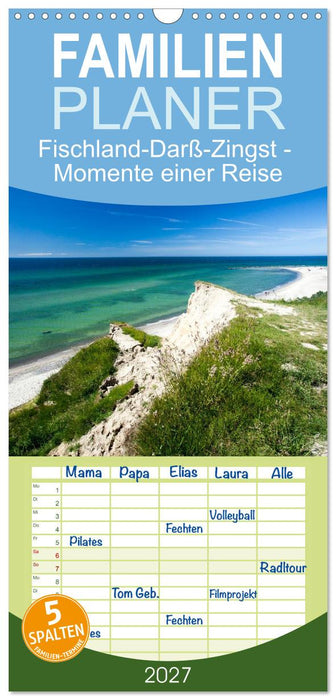Fischland-Darß-Zingst - Momente einer Reise (CALVENDO Familienplaner 2027)