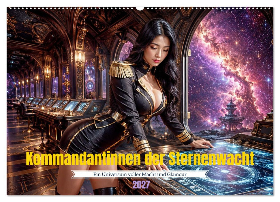 Kommandantinnen der Sternenwacht (CALVENDO Wandkalender 2027)