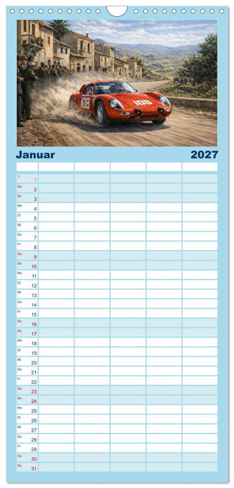 Rivalität auf Rädern (CALVENDO Familienplaner 2027)