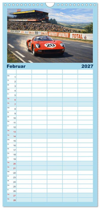 Rivalität auf Rädern (CALVENDO Familienplaner 2027)