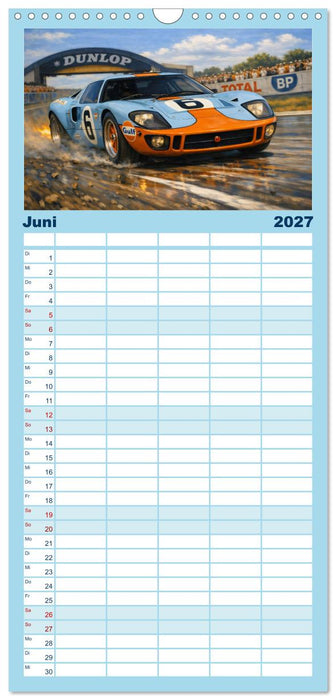 Rivalität auf Rädern (CALVENDO Familienplaner 2027)