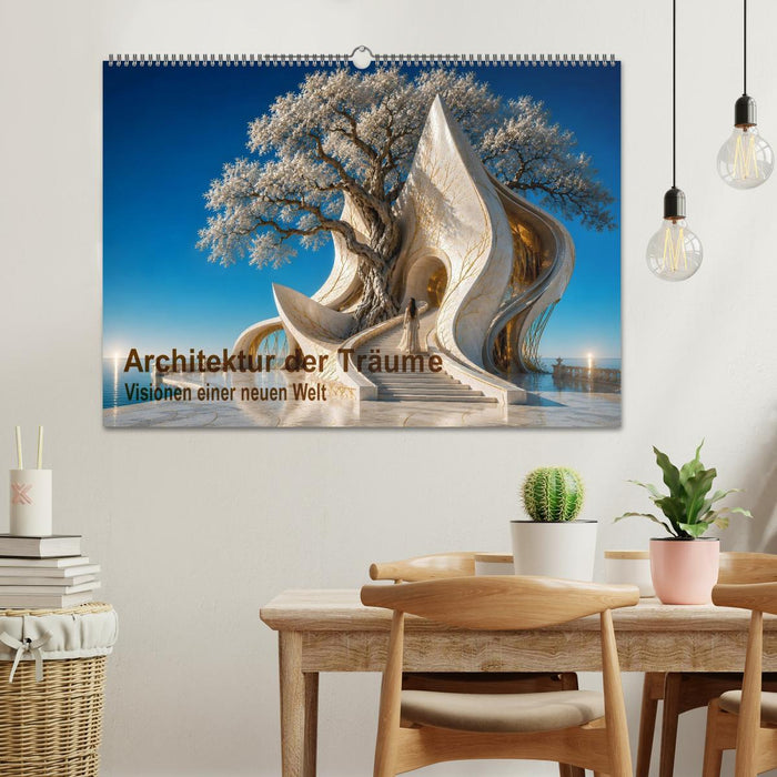 Architektur der Träume Visionen einer neuen Welt (CALVENDO Wandkalender 2027)