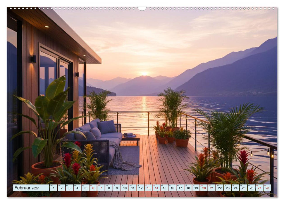 Sanft treibende Urlaubsträume (CALVENDO Wandkalender 2027)