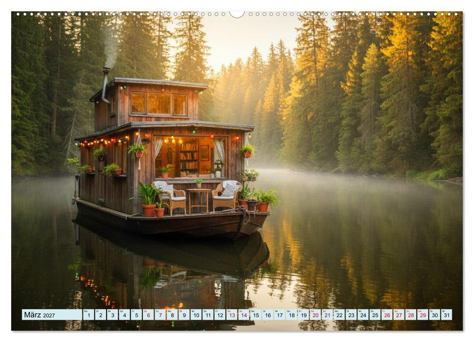 Sanft treibende Urlaubsträume (CALVENDO Wandkalender 2027)