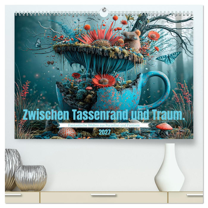 Zwischen Tassenrand und Traum (CALVENDO Premium Wandkalender 2027)