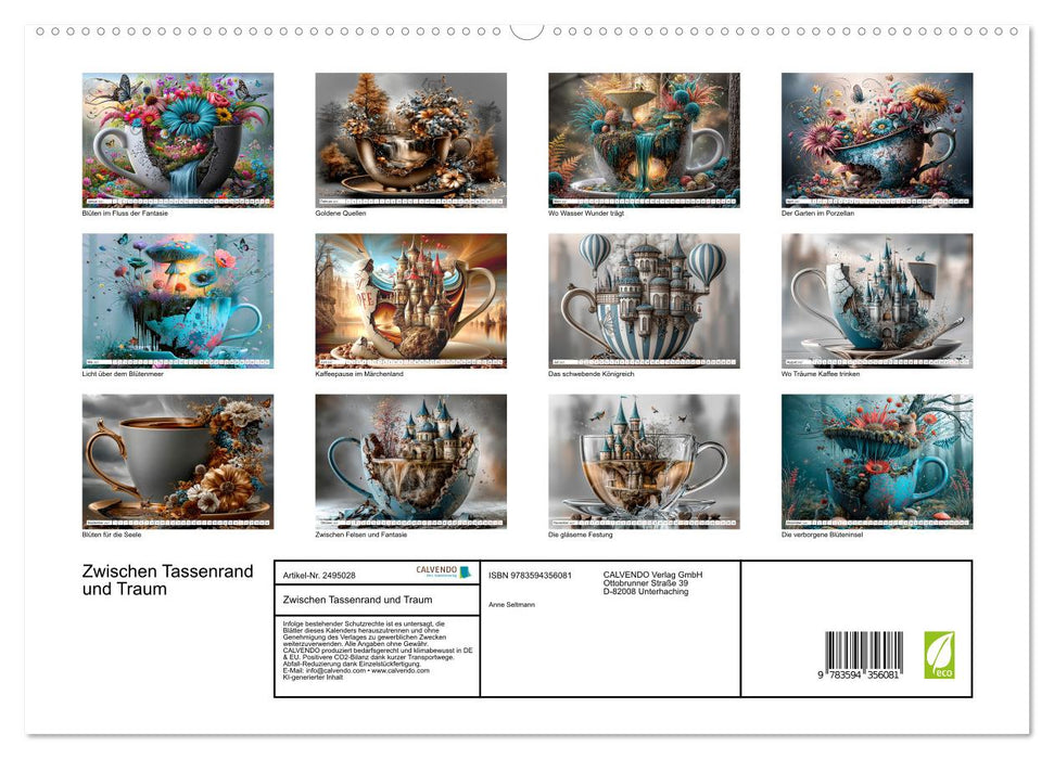 Zwischen Tassenrand und Traum (CALVENDO Premium Wandkalender 2027)