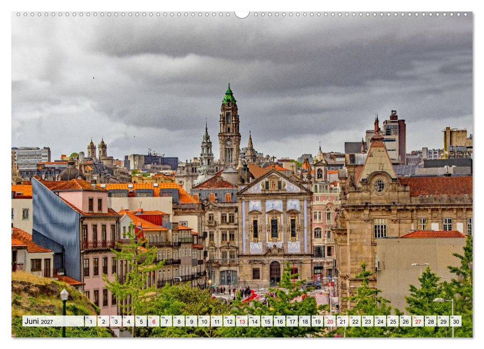 Ein Herz für Porto (CALVENDO Premium Wandkalender 2027)