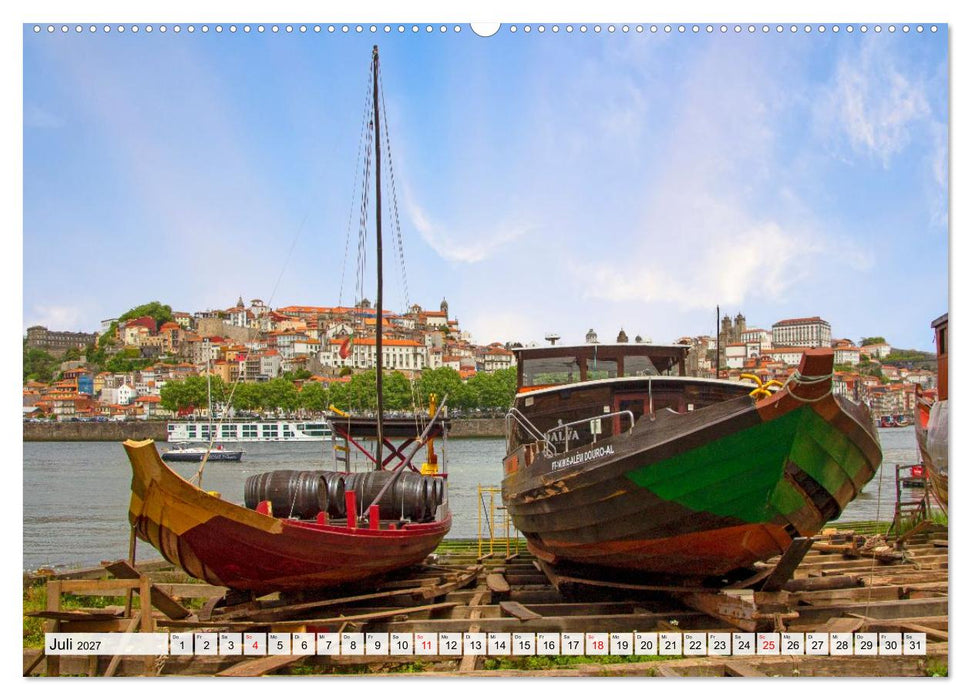 Ein Herz für Porto (CALVENDO Premium Wandkalender 2027)