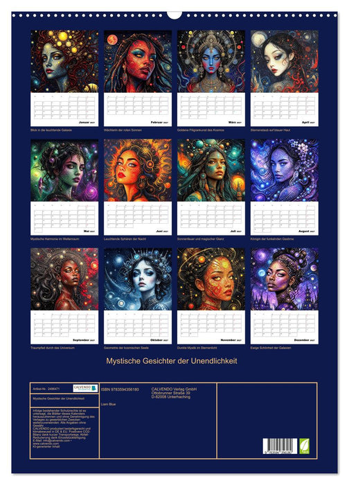 Mystische Gesichter der Unendlichkeit (CALVENDO Wandkalender 2027)