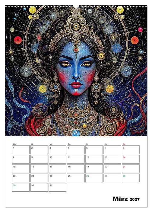 Mystische Gesichter der Unendlichkeit (CALVENDO Wandkalender 2027)