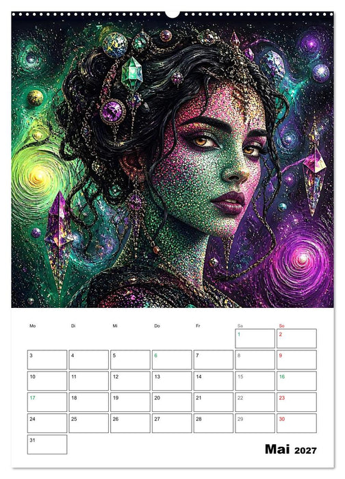 Mystische Gesichter der Unendlichkeit (CALVENDO Wandkalender 2027)