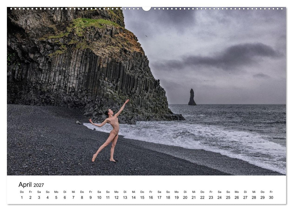 ONLYNUDE.ART – Iceland mit Denisa (CALVENDO Premium Wandkalender 2027)