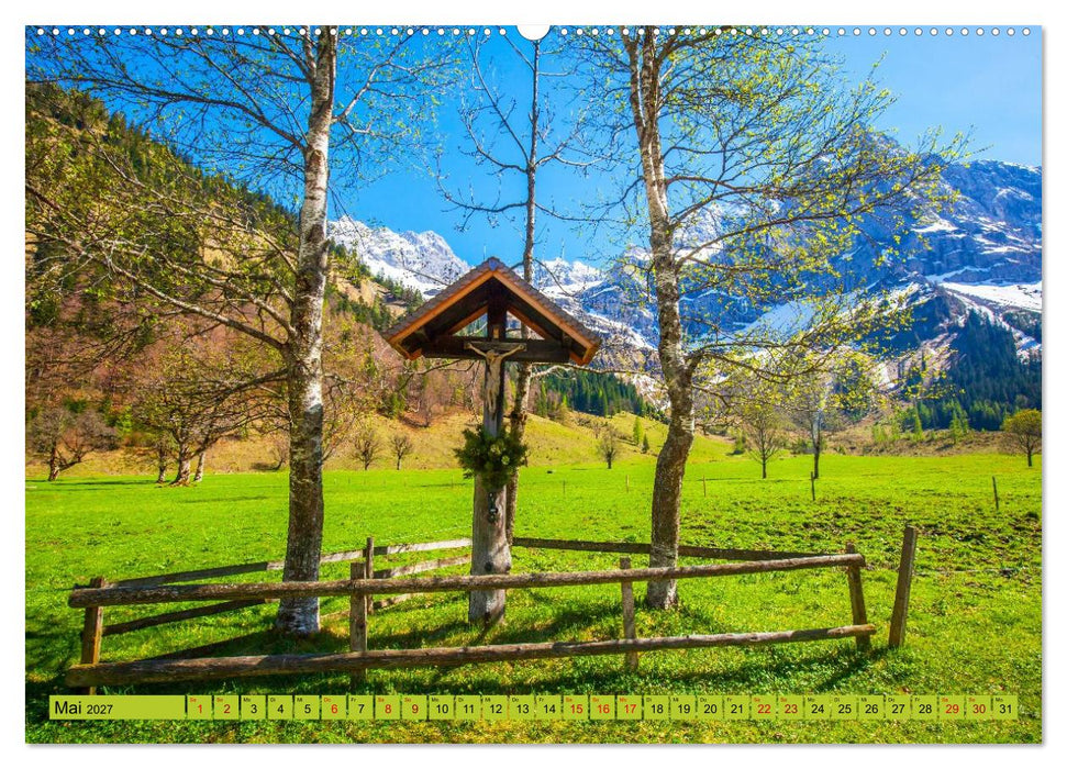Der Große Ahornboden - Die Engalm im Karwendelgebirge (CALVENDO Premium Wandkalender 2027)
